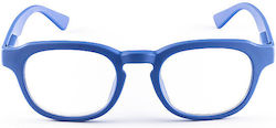 Contacta Mayfair Damen Lesebrille +2.00 in Blau...