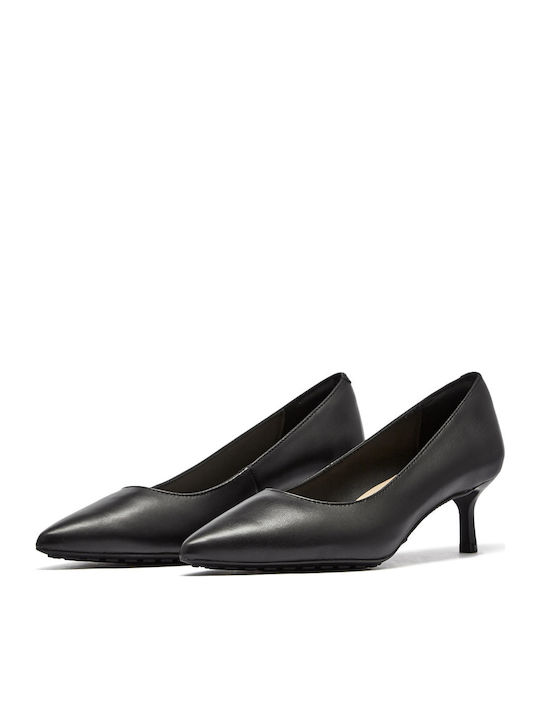 Clarks Court Токчета с Среден ток Черен