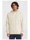 Sweatshirt with Hood Beige