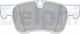Delphi Brake Pad for Citroen Berlingo / C4 Grand Picasso / C4 Picasso / C4 SpaceTourer