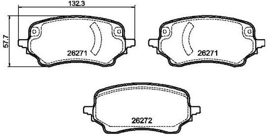 Hella Brake Pad