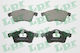 LPR Brakes Plăcuță de frână Față pentru Volkswagen Transportator / T4