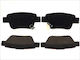 LPR Brakes Brake Pad for Toyota Avensis / Corolla Verso / Previa
