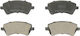 LPR Brakes Bremsbelag Vorne für Toyota Korolla