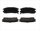 LPR Brakes Bremsbelag für Isuzu D-Max / Truppenmitglied Opel Grenze / Monterey