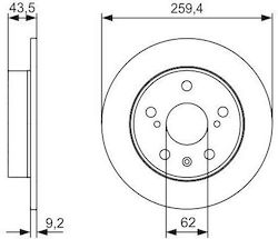 Bosch Brake Disc Bosch Brake Disc