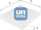 Ufi Φίλτρο Καμπίνας