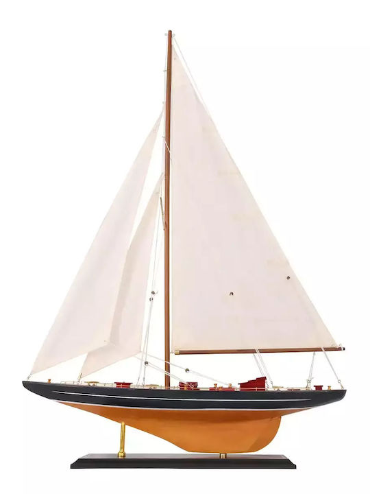 Wooden Decorative Sailing Boat 60cm