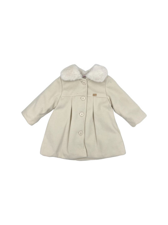 Evita Kids Coat ecru