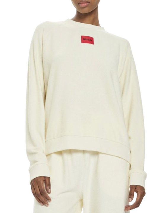 Hugo Boss Women's Sweatshirt Ecru