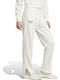Signature Graphic Embroidery French Terry Sweatpants Ecru