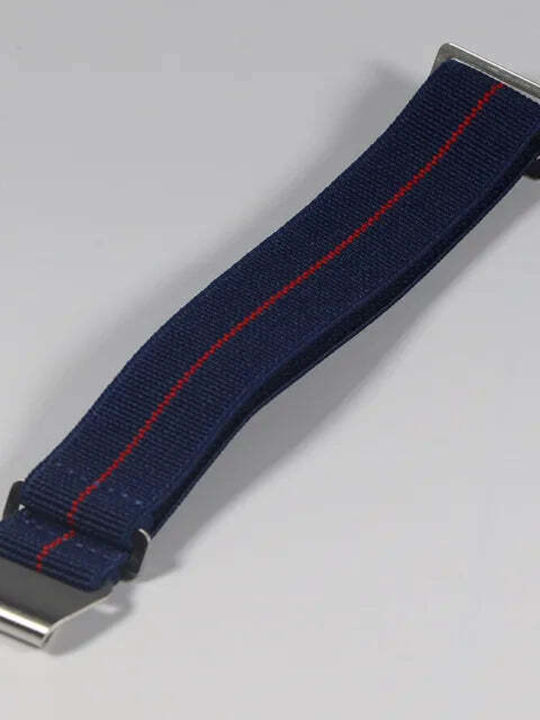 Fabric curea Benzile Nato Albastru 18mm