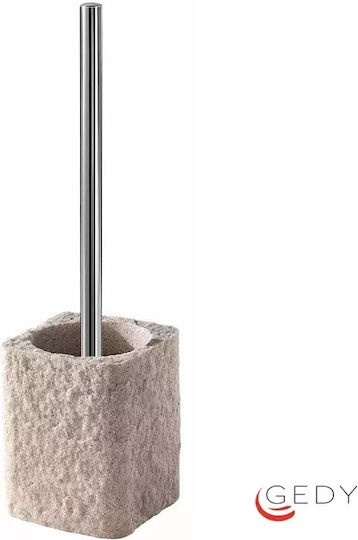 Gedy Aries Keramik Badezimmer Toilettenbürste Beige