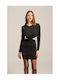 Jenome Mini Dress for Wedding - Christening Black
