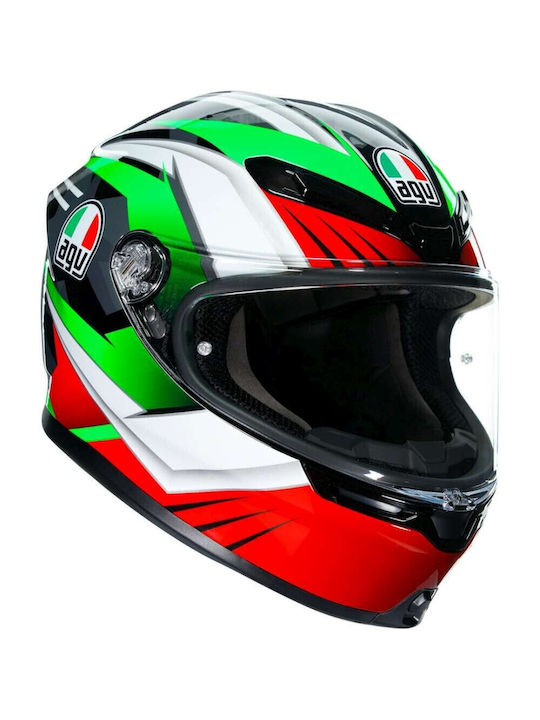 AGV K6 S Excite Camo/Italy Κράνος Μηχανής Full ...