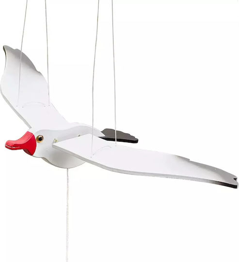 SP Souliotis Kids Wall Decor Hanging Wooden Seagull