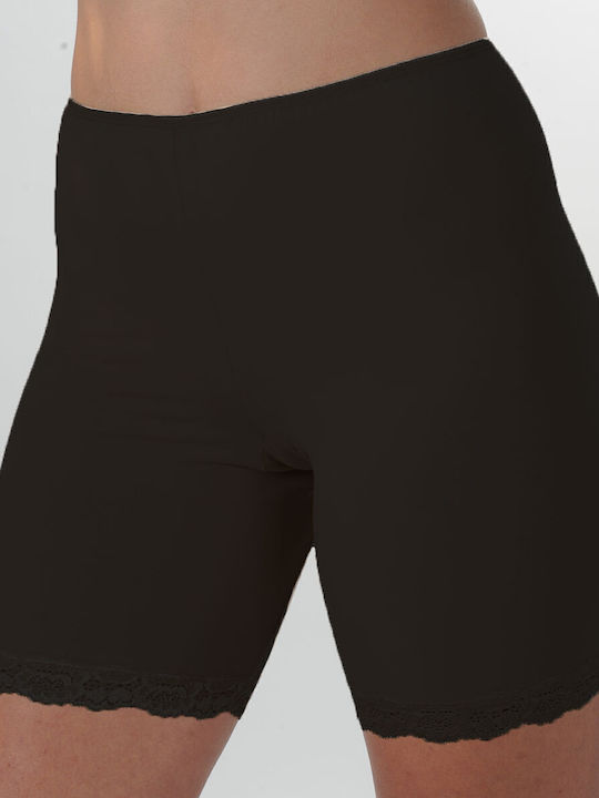 Fay Lingerie Βαμβακερό Γυναικείο Boxer με Δαντέ...