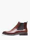 Damiani Leather Brown Boots