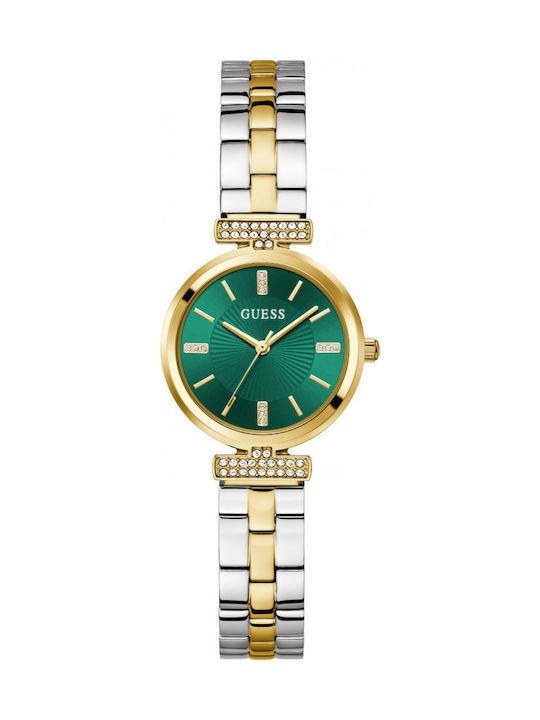 Guess Women's Watch Chronograph with Gold Metal...