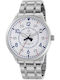 Marea Men's Watch Battery with Silver Metal Bracelet