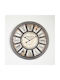 Wall Clock Wooden Ecru 58.2x4.3cm