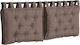 Liberta Back Cushion For Bed Headboard Hang Fab...