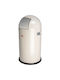 Wesco Wesco Pushboy Mülleimer Kunststoff Beige 50lt