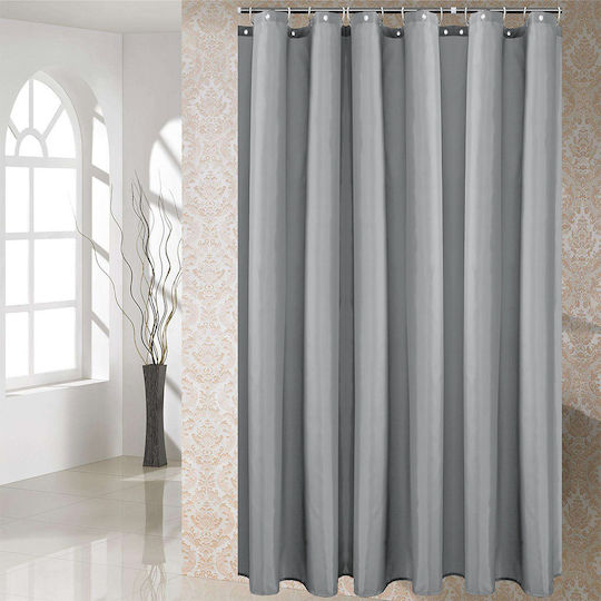 Frans K3 Duschvorhang Stoff 180x200cm Grey K3-20