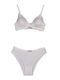 Women's Bra with Removable Padding White