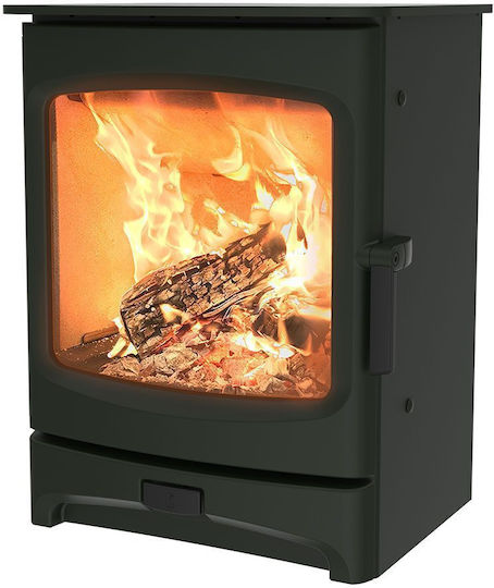 Charnwood Aire 5 Oțel Soba pe lemne 5kW Gunmetal