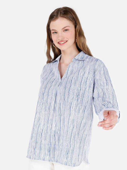Women's Long Sleeve Shirt White