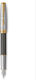 Parker Sonnet Writing Pen Fine Gold made of Brass with Blue Ink