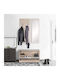 Thomas Entry Furniture with Mirror / Hanger & Shoe Rack 80x27x175cm