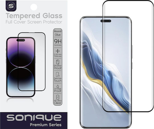 Curvy Glass Sonique Premium Series Hd Full Cover 9h Honor Magic6 Pro 5g Μαύρο