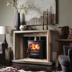 Charnwood C-Seven Oțel Soba pe lemne 7.1kW Bronz