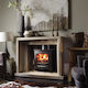 Charnwood C-Seven Oțel Soba pe lemne 7.1kW Pewter