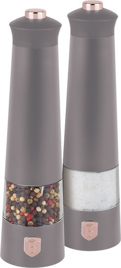 Berlinger Haus BH-9544 Taupe Electric Pepper Salt Mills