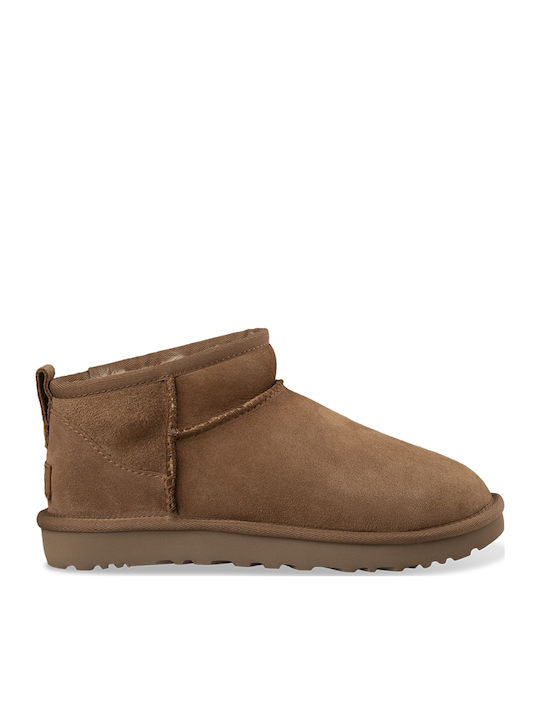 UGG Classic Ultra Mini Γυναικεία Μποτάκια με Γο...