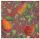 Set of 20 Napkins 12.5cm X 12.5cm ''decorated Pears Aubergine'' Caspari