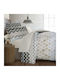 Espree Kiris Σετ Σεντόνια Διπλά 200x270εκ. Beige (4τμχ)