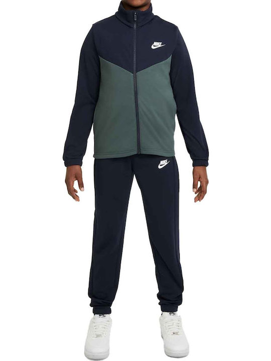 Детски Комплект анцуг Сини 2брейка Sportswear Tracksuit