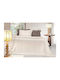 Guy Laroche Smoothie Fleece Single Blanket 160x220cm Ivory