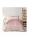 Das Home Kids Duvet Cover Single with Hollowfiber Filling Nude, Pink 160x220cm
