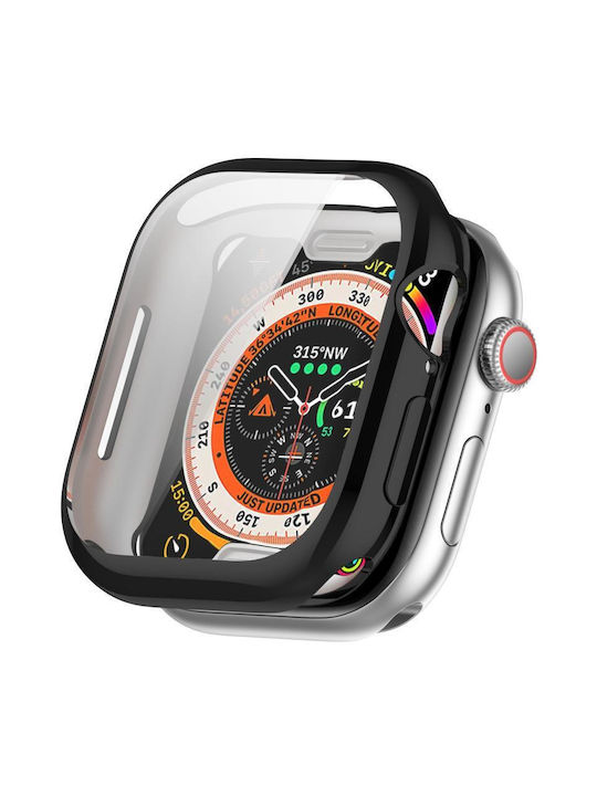 Apple Watch Series 10 46mm All-inclusive Plating Tpu Watch Case Black