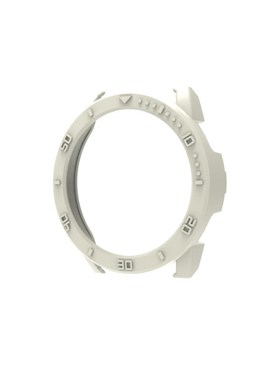 Watch S3 Half Plastic Case in White color for Xiaomi Watch S3
