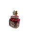 AGC Christmas Cookie Jar L12xW10xD17cm.