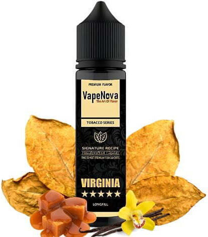 VapeNova Shot de aromă 12ml/60ml 1buc Tobacco Virginia