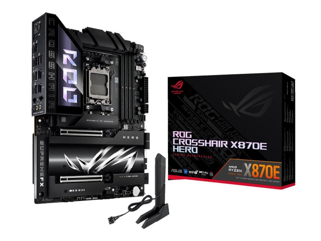 Asus ROG CROSSHAIR X870E HERO Wi-Fi Motherboard ATX με AMD AM5 Socket