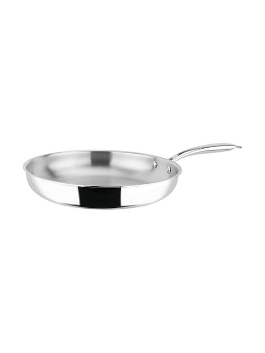 Sitram Τηγάνι από Ανοξείδωτο Ατσάλι 28cm