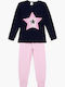 Pretty Baby Детска пижама Зимна Marine-pink